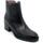 Zapatos Mujer Botines Wonders G6223 Negro