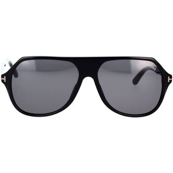 Relojes & Joyas Gafas de sol Tom Ford Occhiali da Sole  Hayes FT0934-N/S 01A Negro