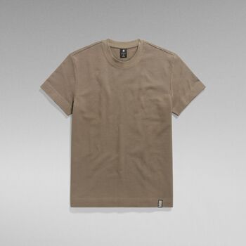 textil Hombre Tops y Camisetas G-Star Raw D23690 B287 ESSENTIAL PIQUET-273 TURF Marrón