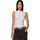 textil Mujer Camisetas sin mangas Diesel A10397-OBLAN T-MOKKY-100 WHITE Blanco