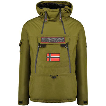 textil Hombre Abrigos Geographical Norway Benyamine054 Man Kaki Verde