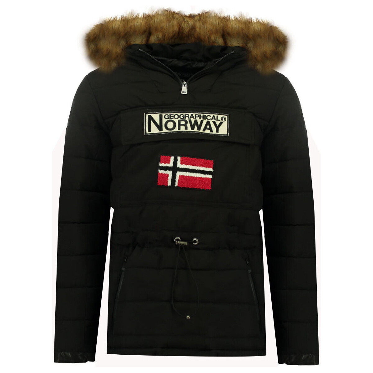 textil Hombre Abrigos Geographical Norway - Coconut-WR036H Negro