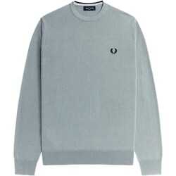 textil Hombre Sudaderas Fred Perry Fp Classic Crew Neck Jumper Gris