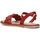 Zapatos Mujer Sandalias Café Noir C1JS1207 Rojo