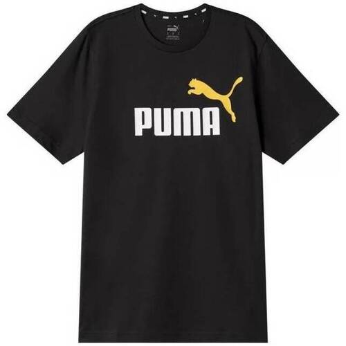 textil Hombre Tops y Camisetas Puma ESS+ 2  586759-90 Rojo