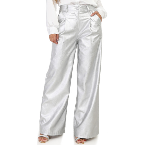 textil Mujer Pantalones La Modeuse 69048_P160963 Gris