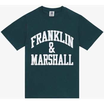 textil Tops y Camisetas Franklin & Marshall JM3011.10000P01-102 Verde