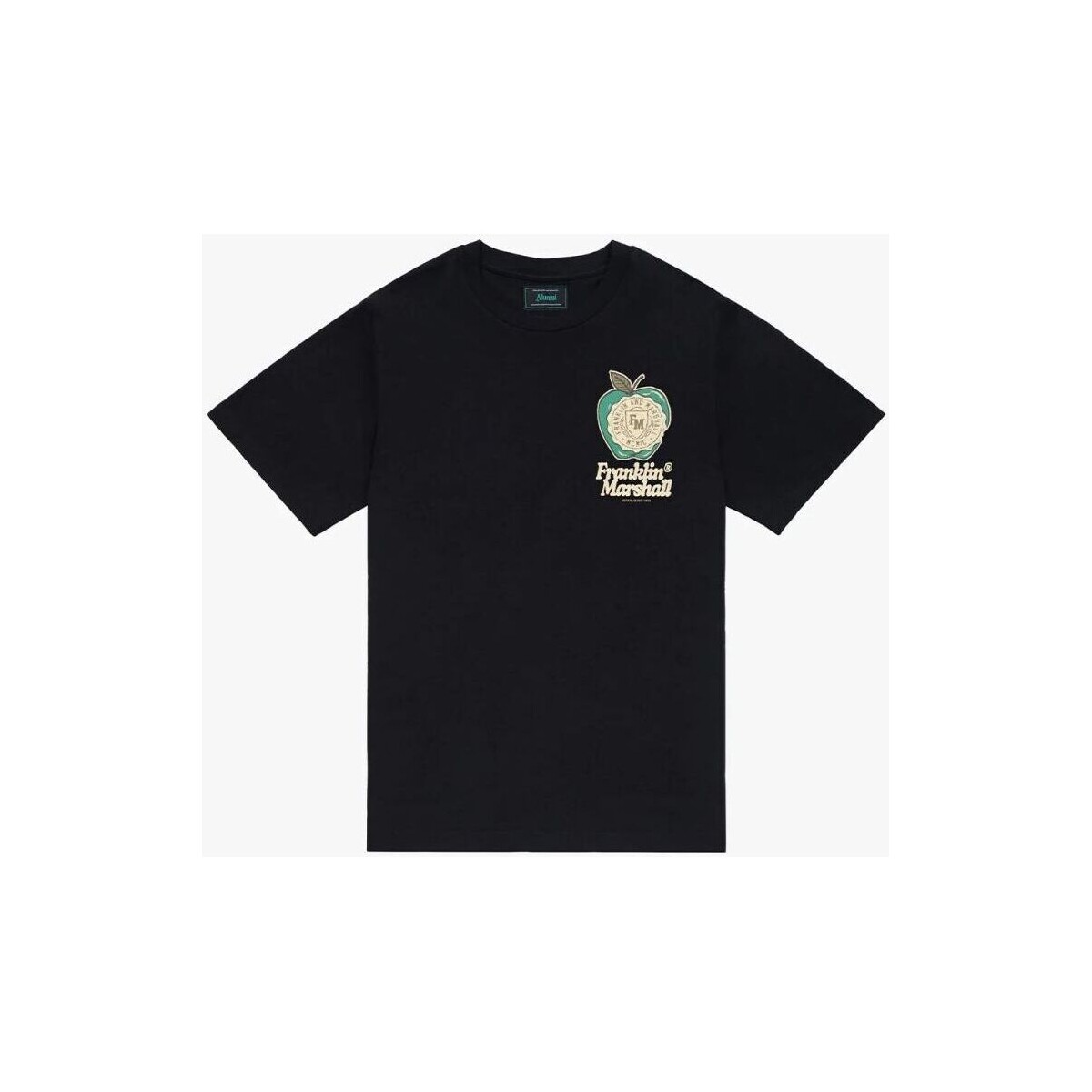 textil Hombre Tops y Camisetas Franklin & Marshall JM3215.1012P01-980 Negro