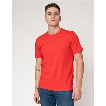 textil Hombre Tops y Camisetas Levi's 56605 0186 - ORIGINAL TEE-VALIANT POPPY Rojo
