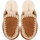 Zapatos Mujer Zuecos (Mules) Mou FW161007A SUEDE SLIPPER FULL ESKIMO STITCH COGNAC Beige