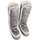 Zapatos Mujer Botas Mou FW101052B ESKIMO 40 RHINESTONES LOGO SSIL Plata