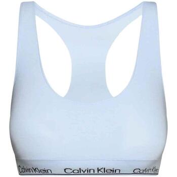 textil Mujer Sujetador deportivo  Calvin Klein Jeans RACERBACK BRALETTE Blanco