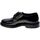 Zapatos Hombre Derbie & Richelieu Antica Cuoieria All.bassa Derby Uomo Nero 13207-091 Negro