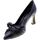 Zapatos Mujer Zapatos de tacón Miss Unique Decollete Donna Nero 2198g Negro
