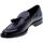 Zapatos Hombre Mocasín Antica Cuoieria Mocassino Nappine Uomo Nero 22549-v62 Negro