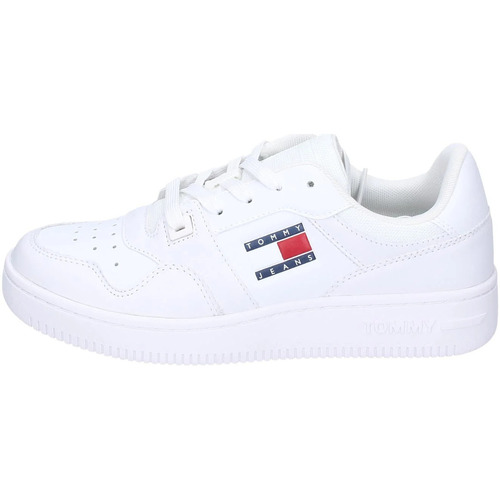 Zapatos Mujer Deportivas Moda Tommy Hilfiger EY76 Blanco