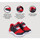 Zapatos Niños Deportivas Moda Cerdá Life's Little Moments CERDÁ-2300004695 Rojo