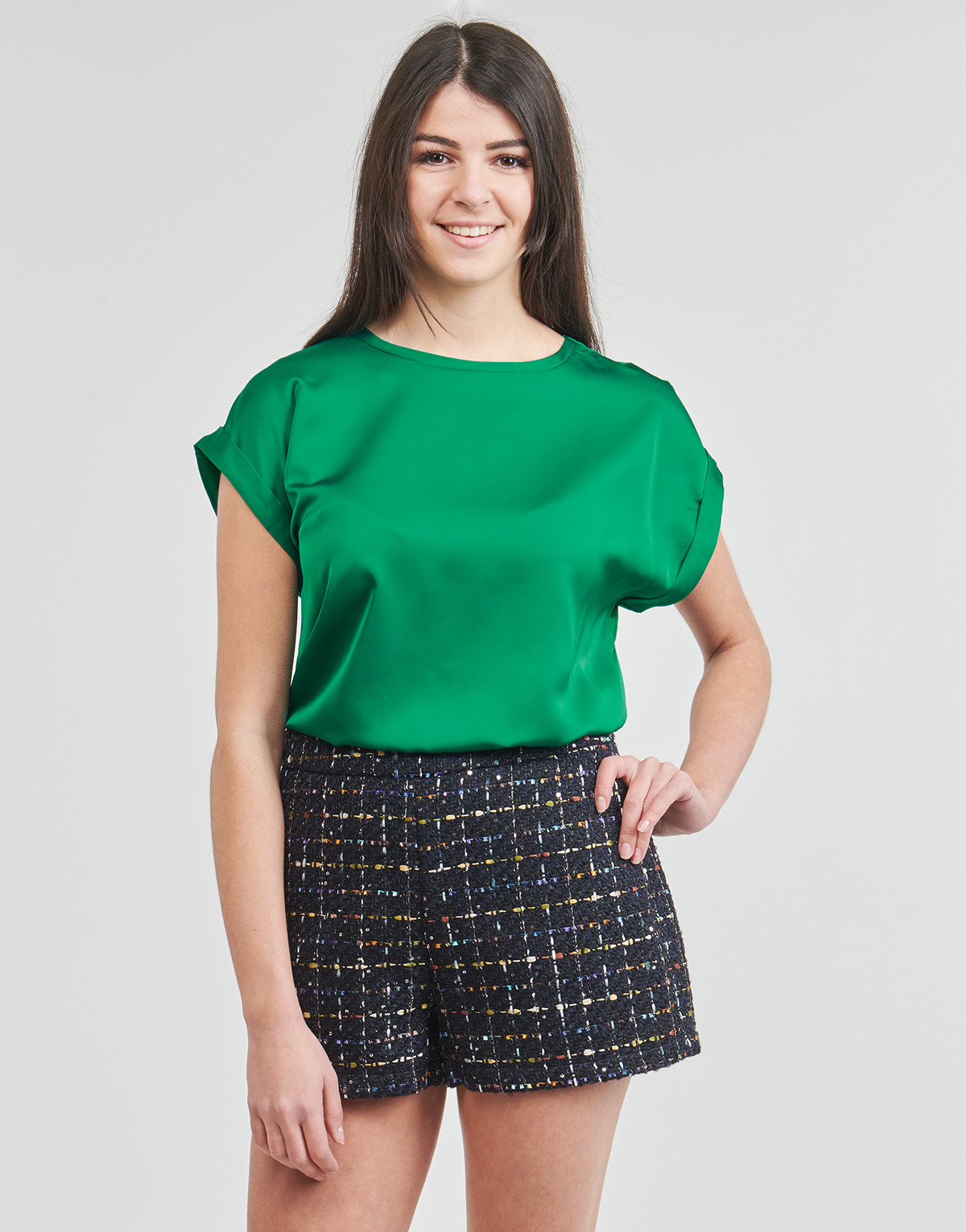 textil Mujer Tops / Blusas Vila VIELLETTE Verde