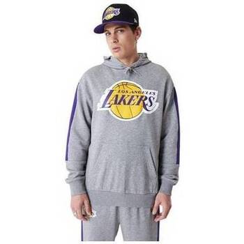 textil Hombre Sudaderas New-Era LA Lakers NBA  60416367 Gris