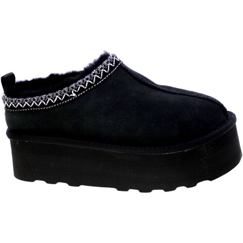 Zapatos Mujer Zuecos (Clogs) Ekp Sabot Donna Nero Pegaso-plat Negro