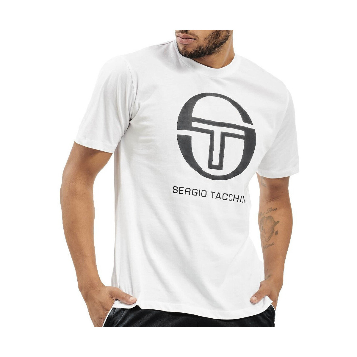 textil Hombre Tops y Camisetas Sergio Tacchini  Blanco