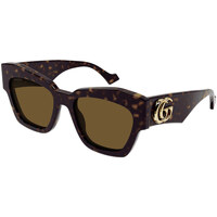 Relojes & Joyas Gafas de sol Gucci Occhiali da Sole  GG1422S 003 Marrón