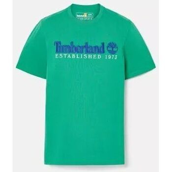 textil Hombre Tops y Camisetas Timberland TB0A6SE1 SS EST. 1973 CREW TEE-ED3 CELTIC GREEN Verde