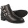 Zapatos Mujer Botines Pitillos 5452 Negro