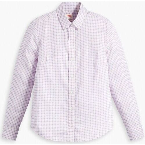textil Mujer Camisas Levi's 34574 0012 - BW SHIRT-WHITE/PINK Rosa