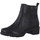 Zapatos Mujer Botines Tamaris BOTIN IMPERMEABLE  86300 PIEL NEGRA Negro
