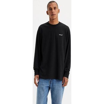 textil Hombre Tops y Camisetas Levi's A6887 0005 - LS AUT.MIN-BLACL Negro