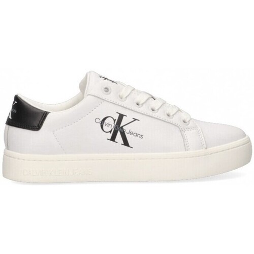Zapatos Mujer Deportivas Moda Calvin Klein Jeans 70602 Blanco