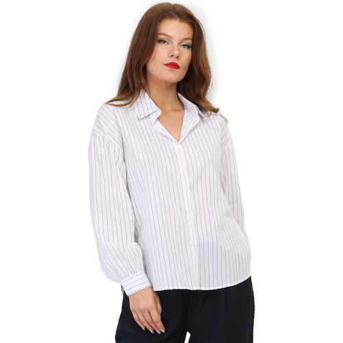 textil Mujer Camisas La Modeuse 68889_P160774 Blanco