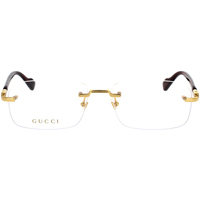 Relojes & Joyas Gafas de sol Gucci Occhiali da Vista  GG1221O 002 Oro