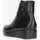 Zapatos Mujer Botas de caña baja CallagHan 89890-NEGRO Negro