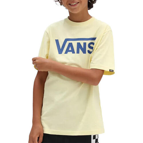 textil Niño Camisetas manga corta Vans  Amarillo