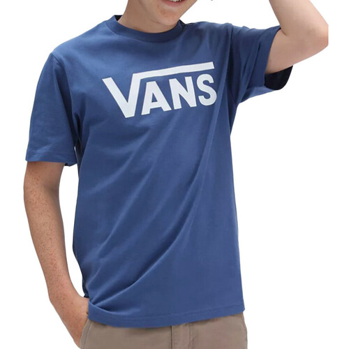 textil Niño Camisetas manga corta Vans  Azul