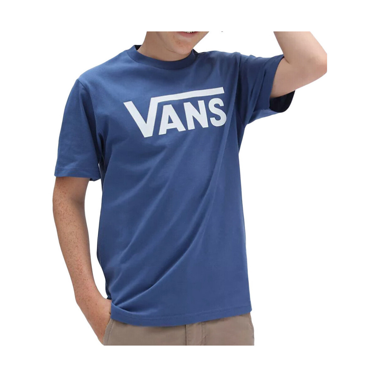 textil Niño Tops y Camisetas Vans  Azul