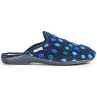 Zapatos Mujer Derbie & Richelieu Marpen Zapatillas de Casa  Lunares 412IV23 Marino Azul