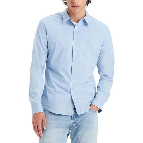 textil Hombre Camisas manga larga Levi's LS BATTERY HM SHIRT SLIM Azul