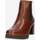 Zapatos Mujer Botas de caña baja Valleverde 49354-MARRONE Marrón