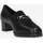 Zapatos Mujer Mocasín Valleverde 36379-NERO Negro
