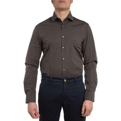 textil Hombre Camisas manga larga Calvin Klein Jeans K10K112105 Marrón