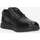 Zapatos Hombre Zapatillas altas Valleverde 36842A-NERO Negro