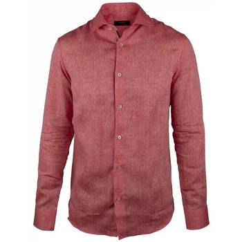 textil Hombre Camisas manga larga Moorer  Rojo