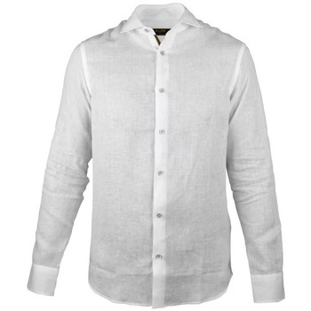 textil Hombre Camisas manga larga Moorer  Blanco