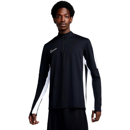 textil Hombre Camisetas manga larga Nike CAMISETA  ACADEMY DX4284 Negro
