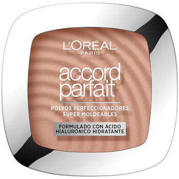 Belleza Base de maquillaje L'oréal Accord Parfait Polvo Fundente Hyaluronic Acid 5.r 