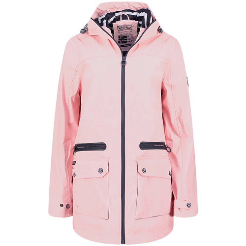 textil Mujer Parkas Geographical Norway  Rosa