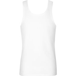 textil Hombre Camisetas sin mangas Lisca Hermes Lisca Camiseta de tirantes Men Blanco